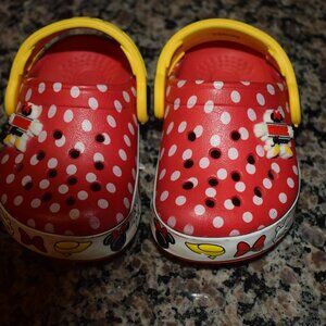 Minnie Mouse Crocs Lights up with each step  Size C4